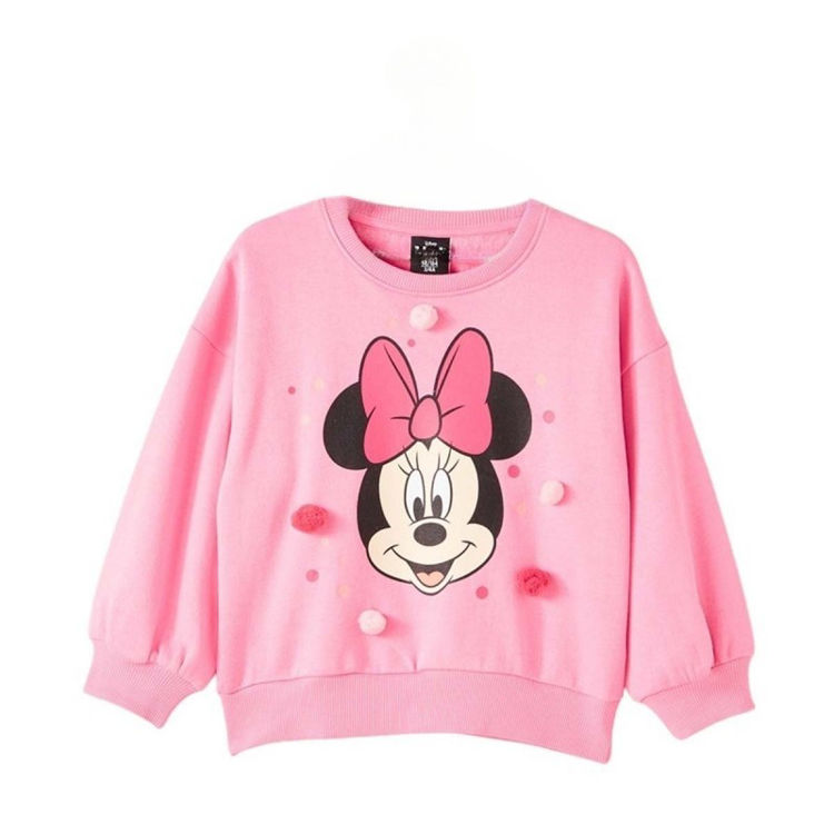 Picture of B190 GIRLS DISNEY MINNIE MOUSE THERMAL FLEECY SWEATER